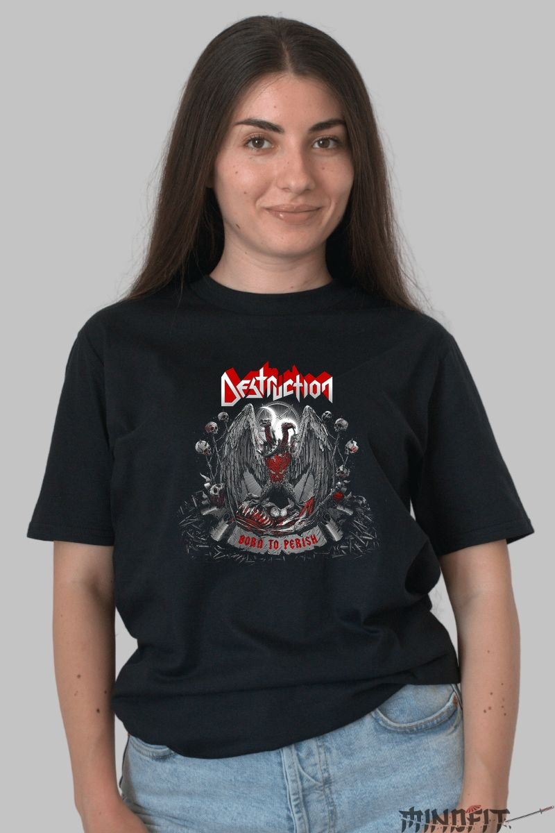 Tricou Destruction - Born to Perish dama negru