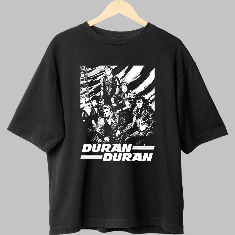 Tricou Duran Duran - New Wave Iconic Look fata