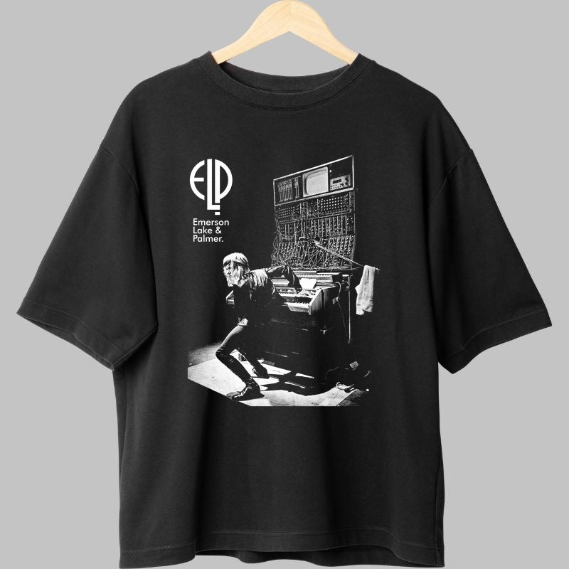Tricou Emerson Lake & Palmer - Synth Legends Edition fata