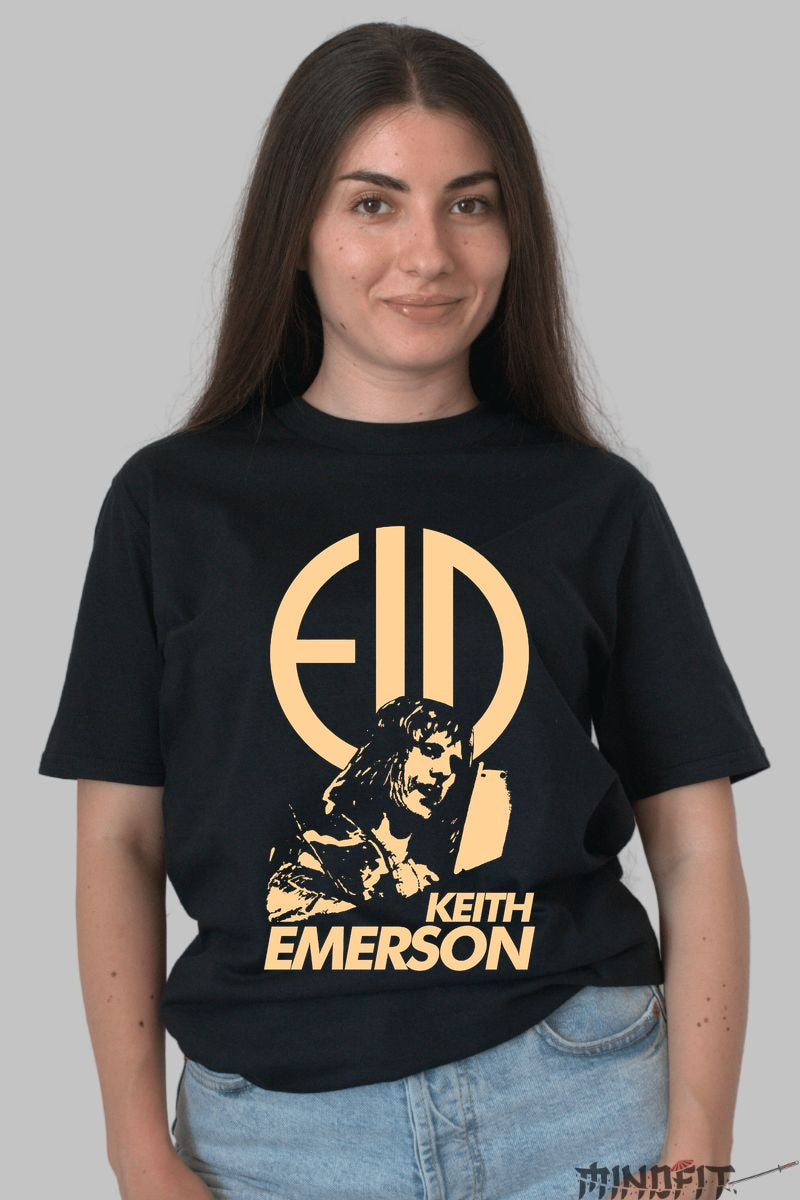 Tricou Emerson - Prog Rock Iconic Design dama negru