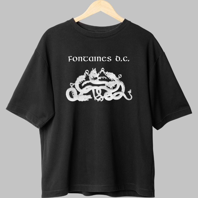 Tricou Fontaines D.C. - Hydra Post-Punk Edition fata