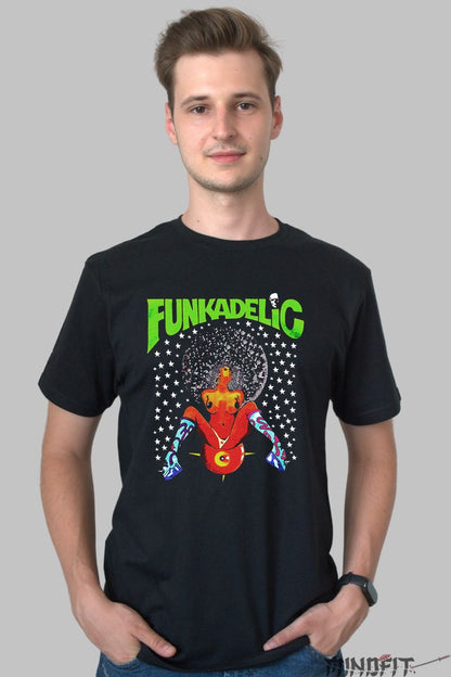 Tricou Funkadelic - Space Groove -70 barbat negru