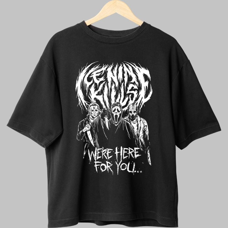 Tricou Genuine Killers - Horror Icons Edition fata