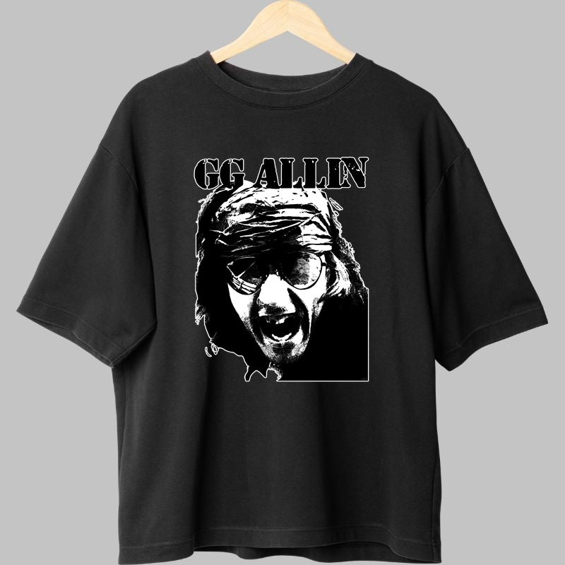 Tricou GG Allin - Spiritul rebel al punkului fata