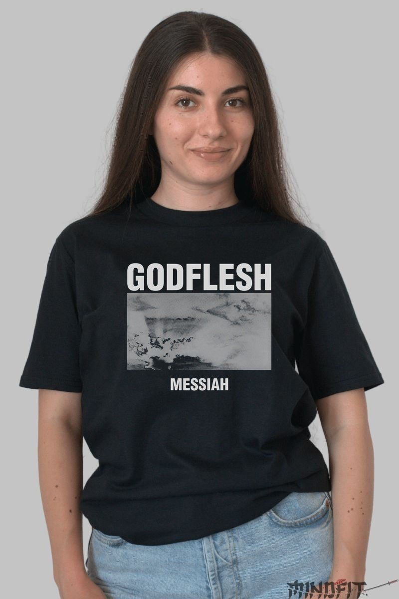Tricou Godflesh - Messiah Artwork dama negru