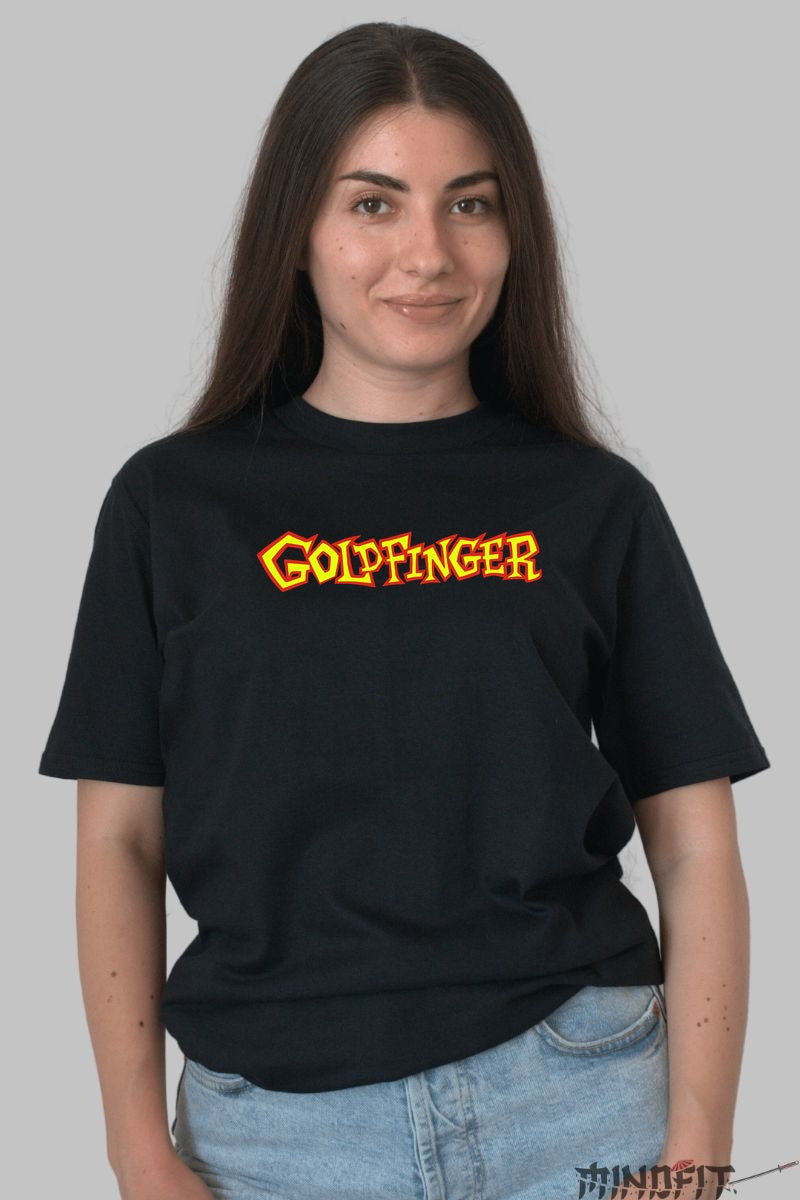 Tricou Goldfinger - Energy Punk Revival dama negru