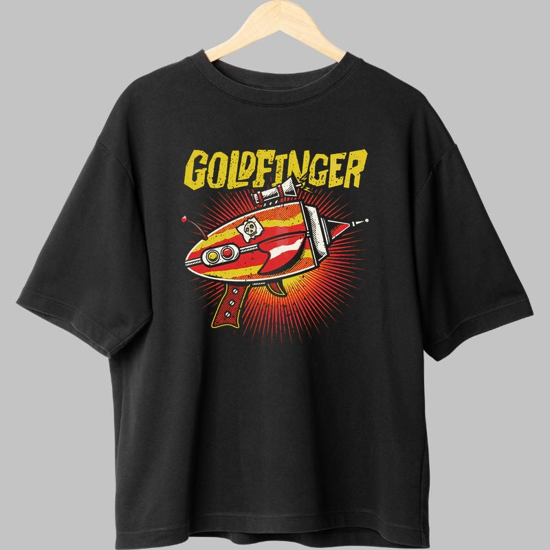 Tricou Goldfinger - Retro Blaster Punk fata