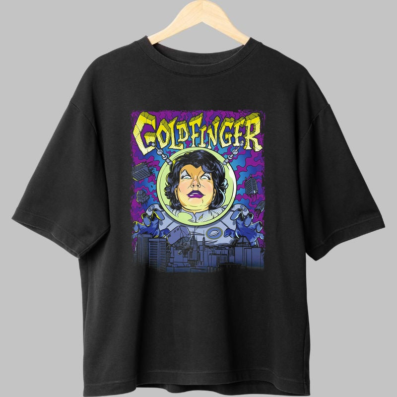 Tricou Goldfinger - Space Pop Madness fata