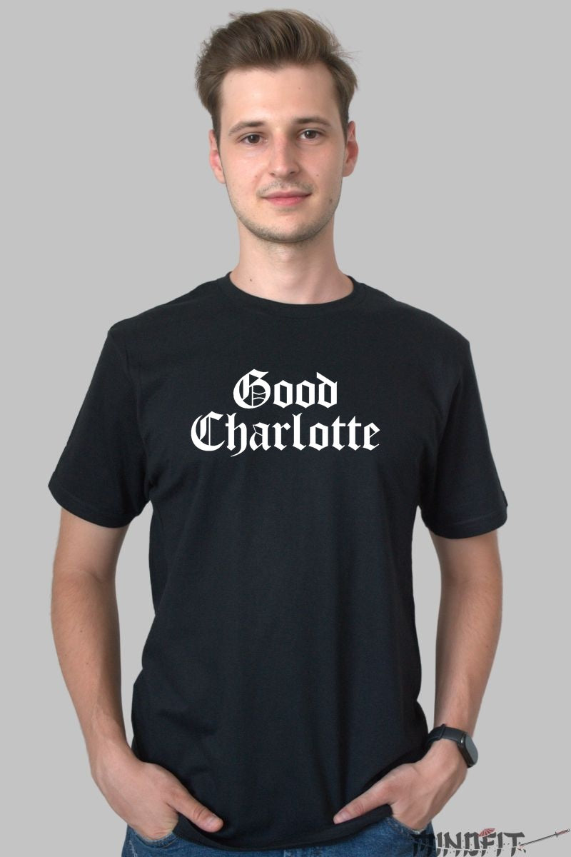 Tricou Good Charlotte - Logo Iconic barbat negru