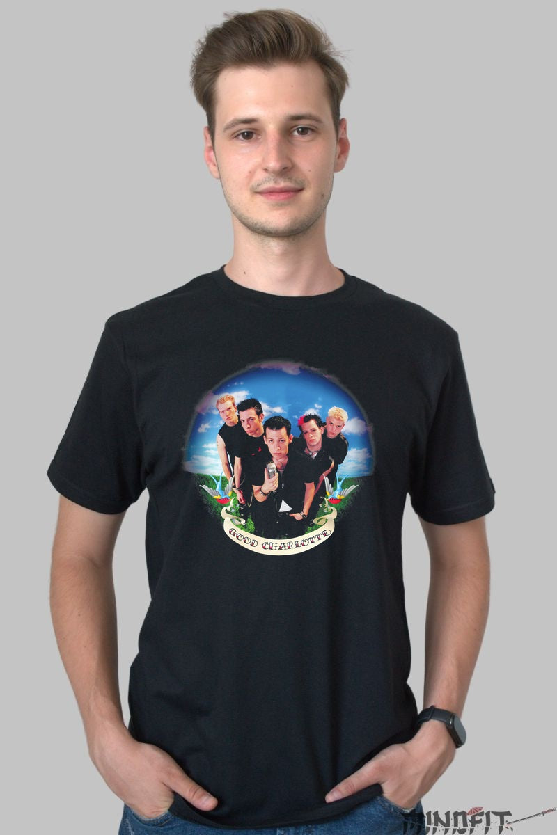 Tricou Good Charlotte - Vibe Pop-Punk Nostalgic barbat negru