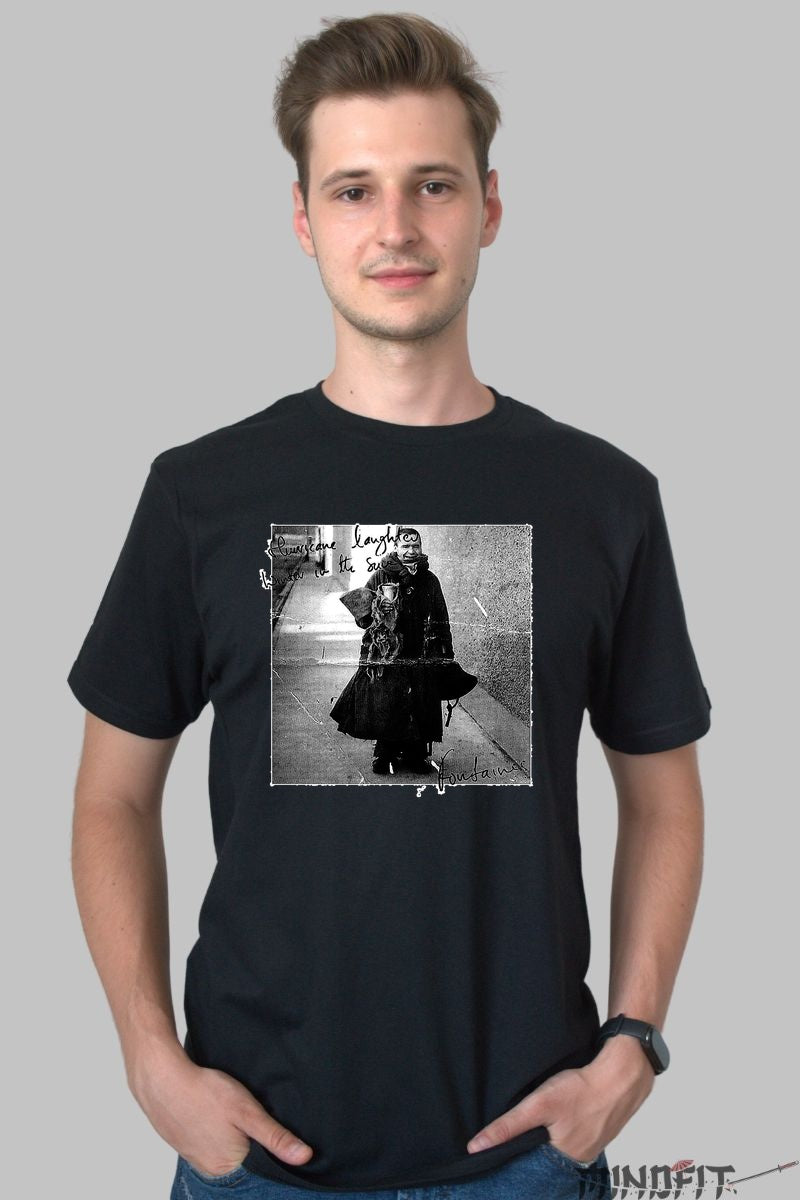 Tricou Grunge Suburban Souls - Kurt Cobain Tribute barbat negru