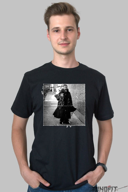 Tricou Grunge Suburban Souls - Kurt Cobain Tribute barbat negru