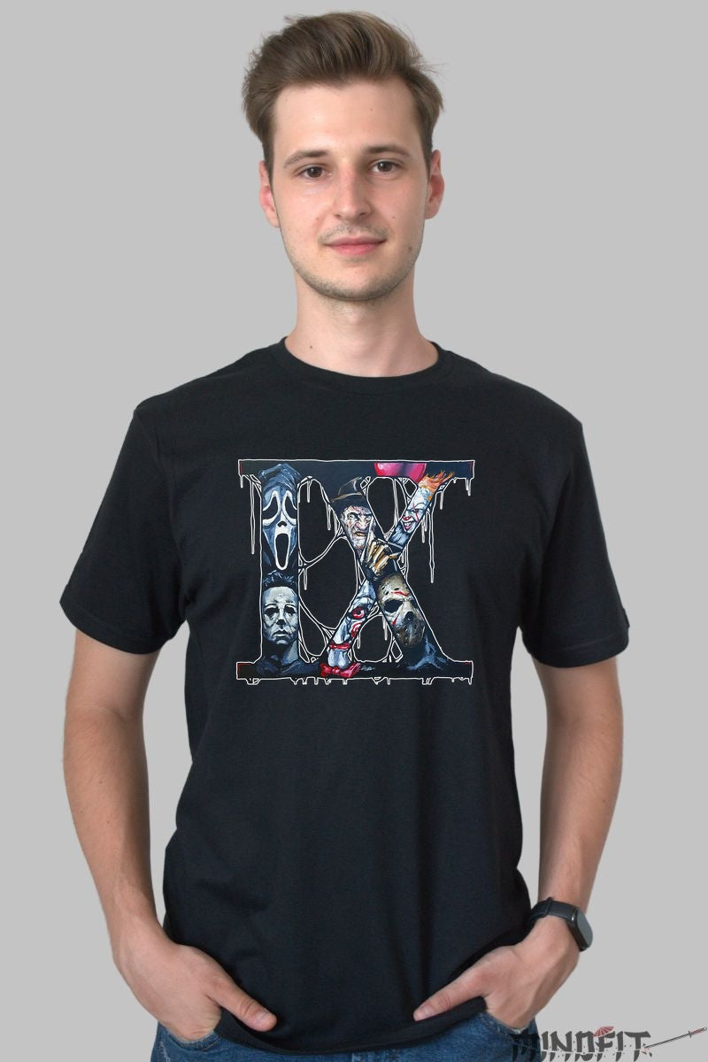 Tricou Horror IX - Legendele Groazei barbat negru