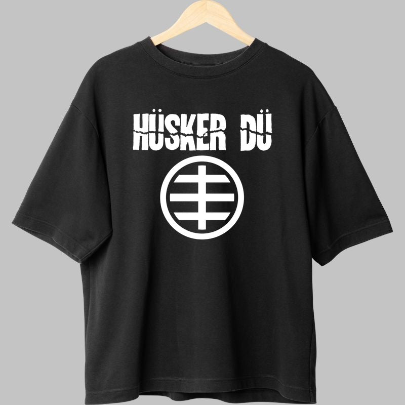 Tricou Huker Du - Logo Iconic Punk fata