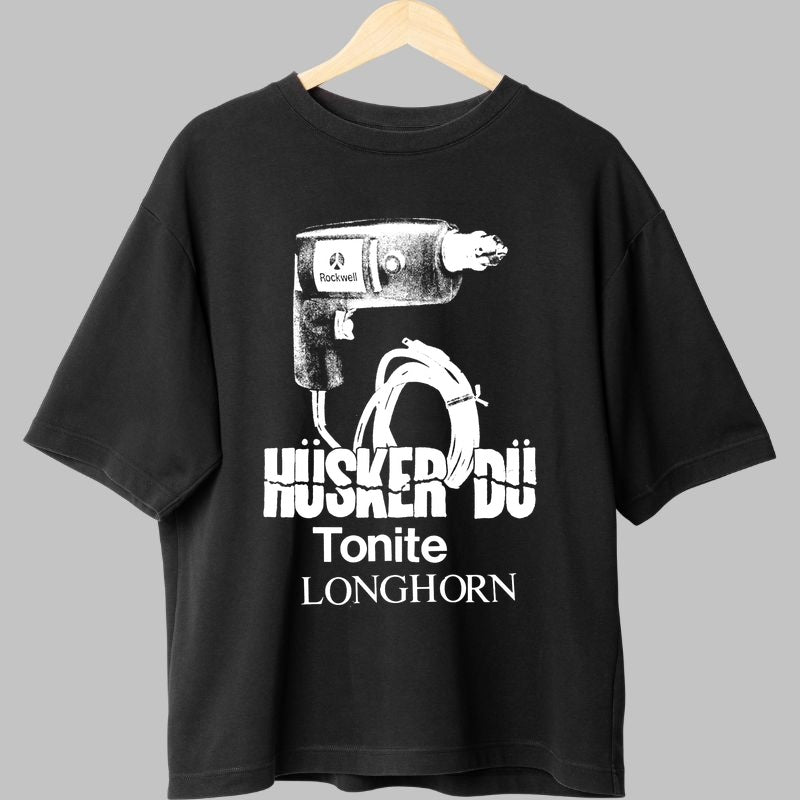 Tricou Huker Du- Longhorn Tonite fata