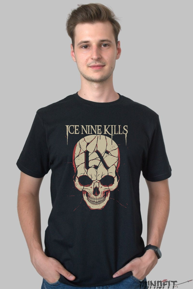 Tricou Ice Nine Kills - Skull Horror Core barbat negru