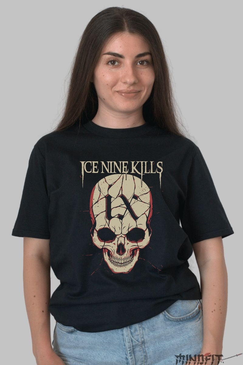 Tricou Ice Nine Kills - Skull Horror Core dama negru