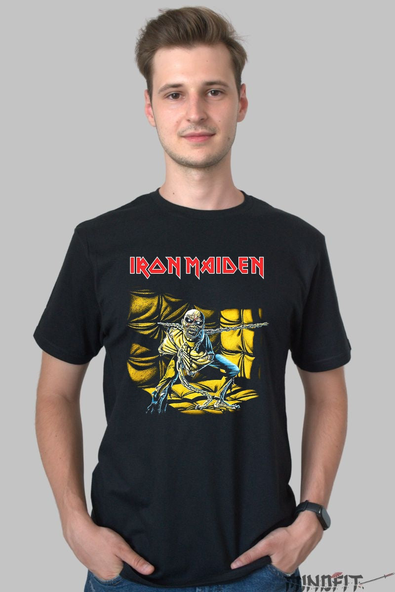 Tricou Iron Maiden - Mascot Madness Edition barbat negru