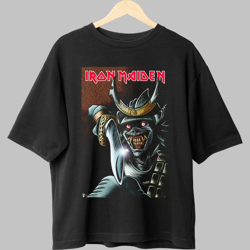 Tricou Iron Maiden - Samurai Eddie Legend fata