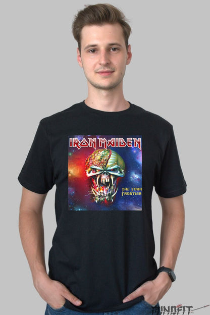 Tricou Iron Maiden - The Final Frontier Tour barbat negru
