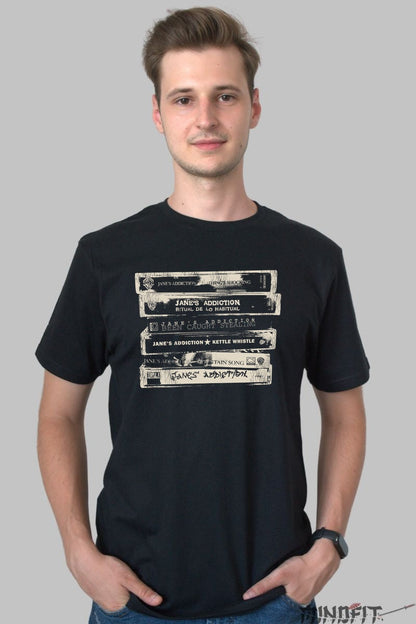 Tricou Jane-s Addiction - Cassette Collection barbat negru