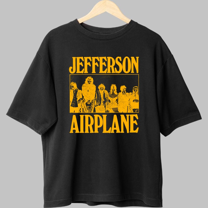 Tricou Jefferson Airplane - Psychedelic Rock Vibes fata