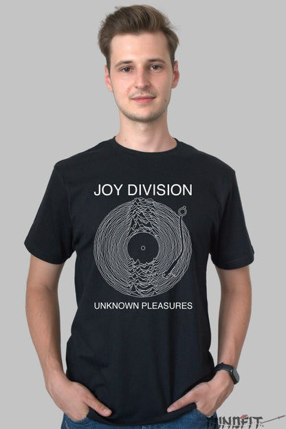 Tricou Joy Division - Unknown Pleasures Edition barbat negru