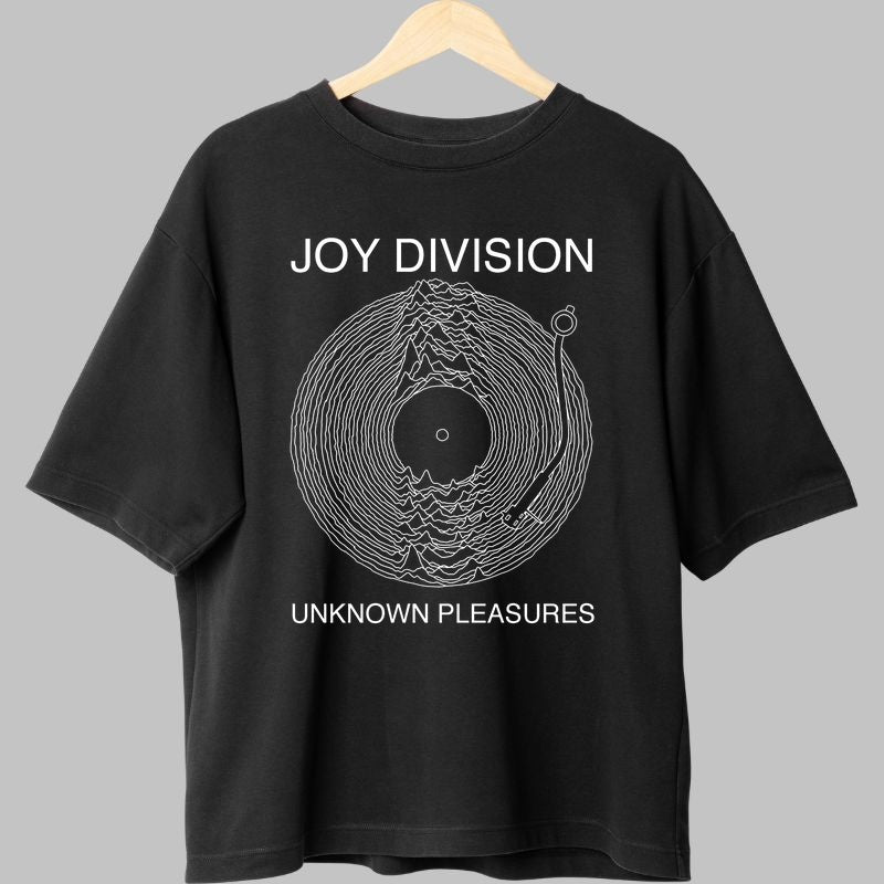 Tricou Joy Division - Unknown Pleasures Edition fata