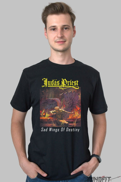Tricou Judas Priest - Sad Wings of Destiny barbat negru