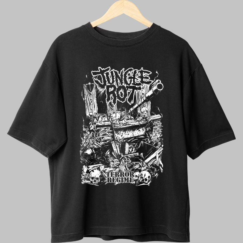 Tricou Jungle Rot - Terror Regime Artwork fata