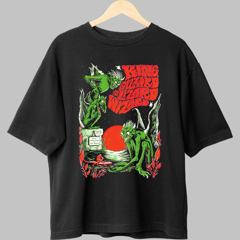 Tricou King Gizzard - Apus Psihodelic fata