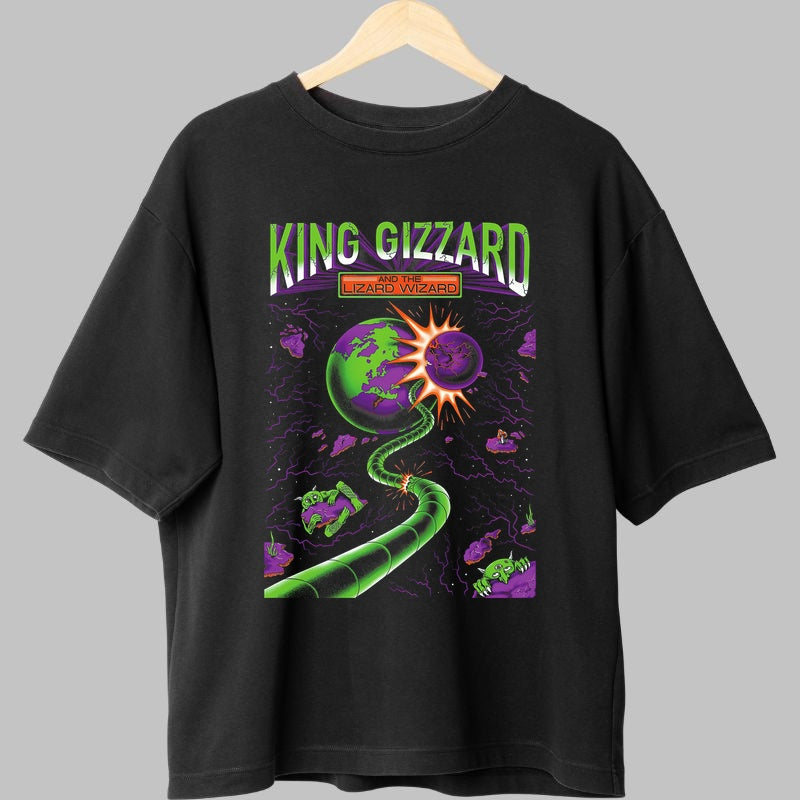 Tricou King Gizzard - Cosmic Psych Rock fata