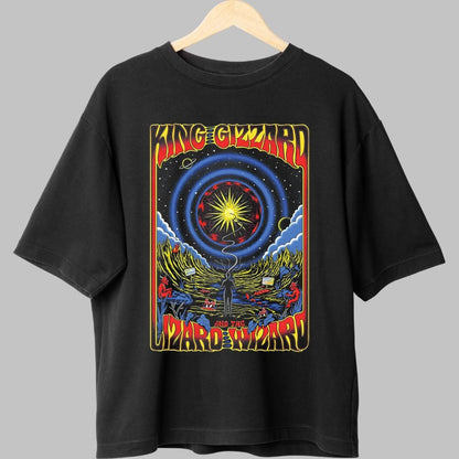 Tricou King Gizzard - Psychedelic Cosmic Vision fata
