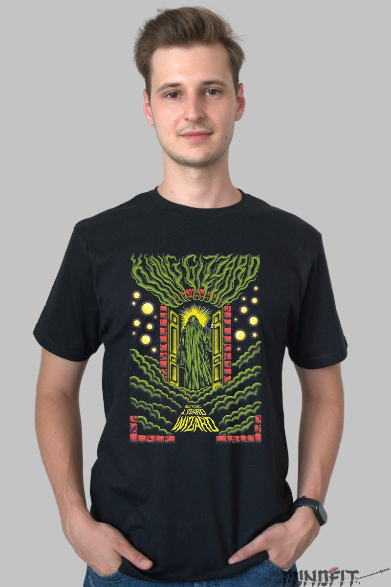 Tricou King Gizzard - Psychedelic Doorway barbat negru