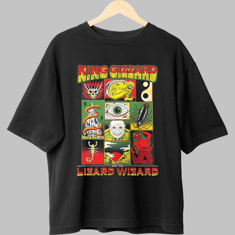 Tricou King Gizzard - Psychedelic Graphic Show fata