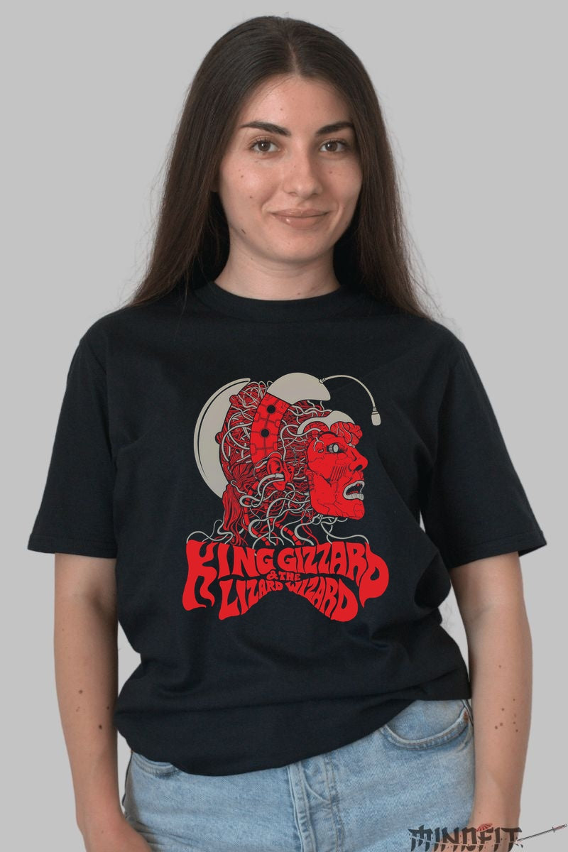 Tricou King Gizzard - Psychedelic Neural Storm dama negru