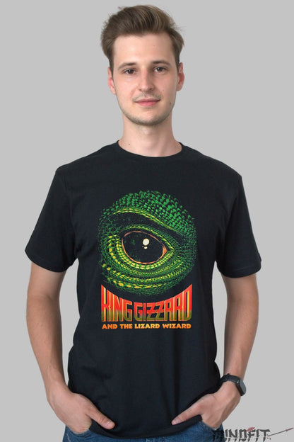 Tricou King Gizzard - The Lizard Eye barbat negru