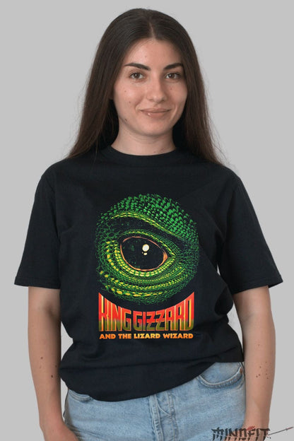 Tricou King Gizzard - The Lizard Eye dama negru