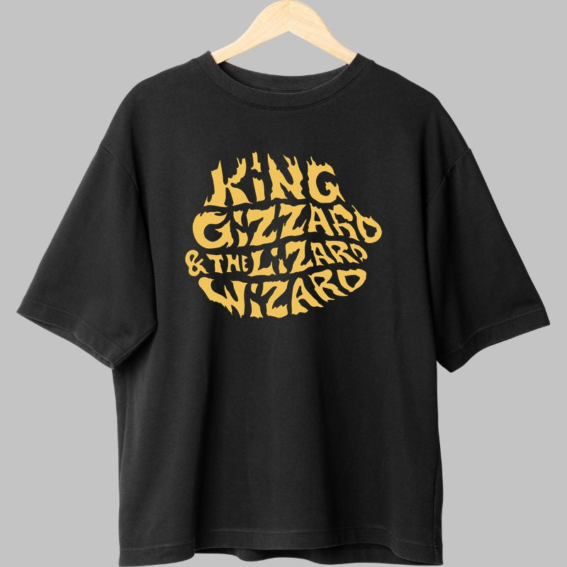 Tricou King Gizzard & The Lizard Wizard - Logo Psychedelic fata