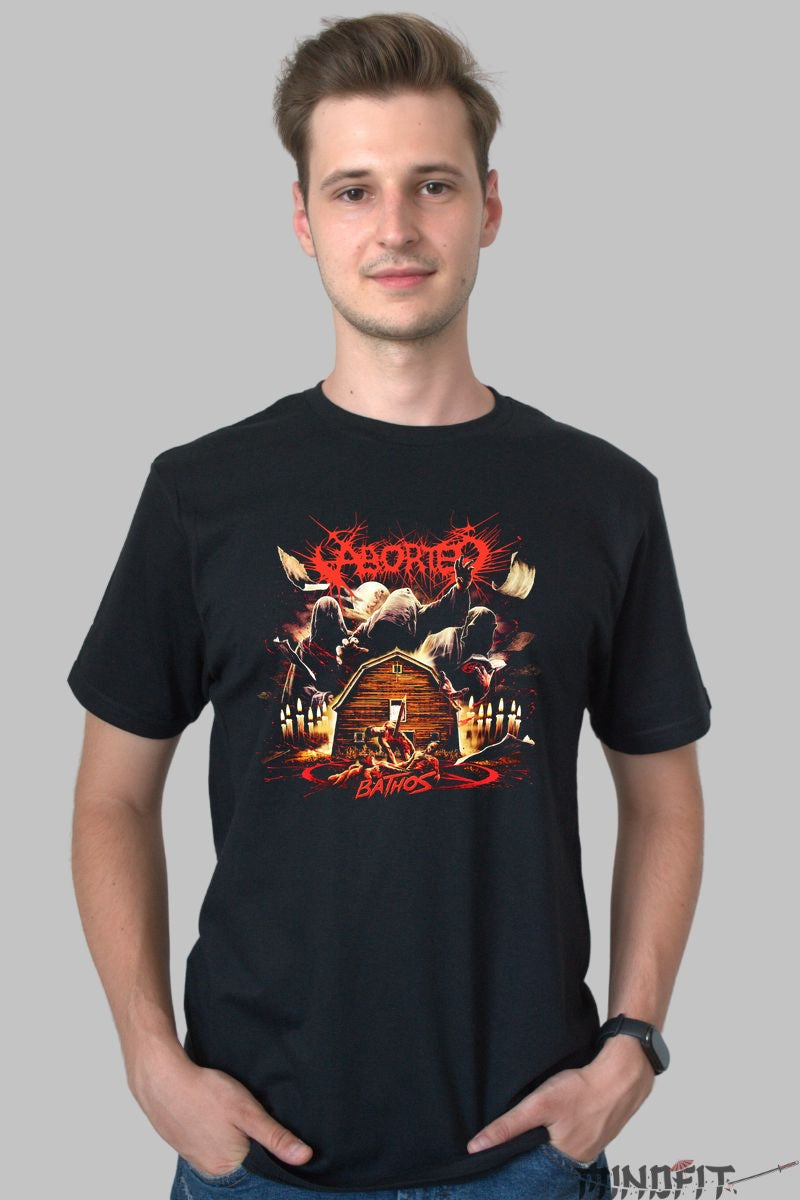 Tricou Metal Aborted - Bathos Carnage Edition barbat negru