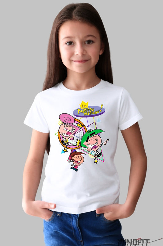 Tricou Parin-ii Magici - Cartoon Network fata alb
