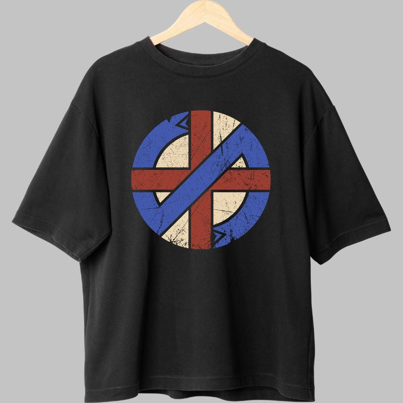 Tricou Punk Revolution - Emblema Underground UK fata