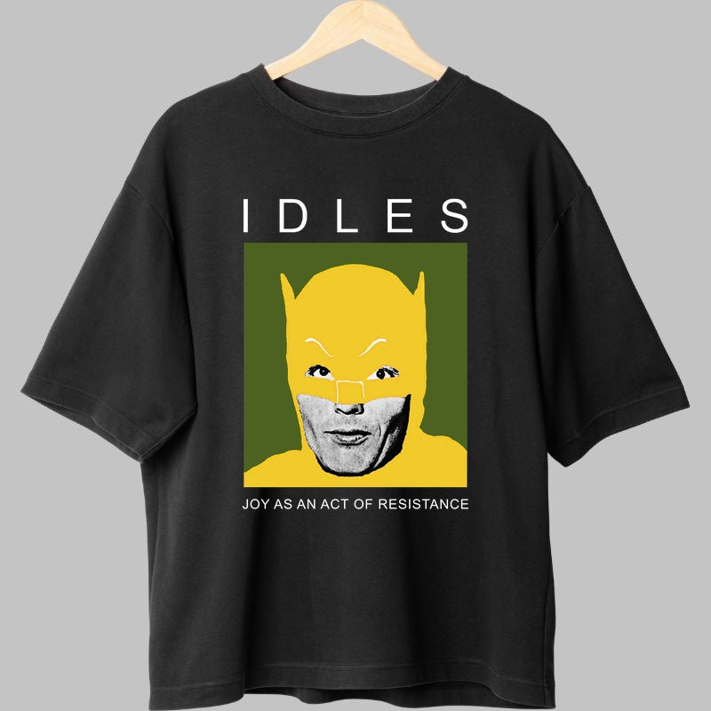 Tricou Rock IDLES - Joy as an Act of Resistance fata
