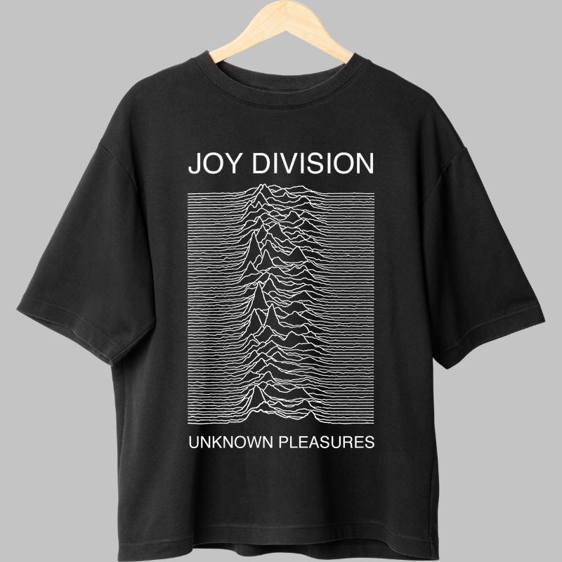 Tricou Rock Joy Division - Unknown Pleasures Iconic Wave fata