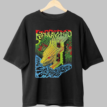 Tricou Star Creator - Dragon Cosmic Psychedelic fata