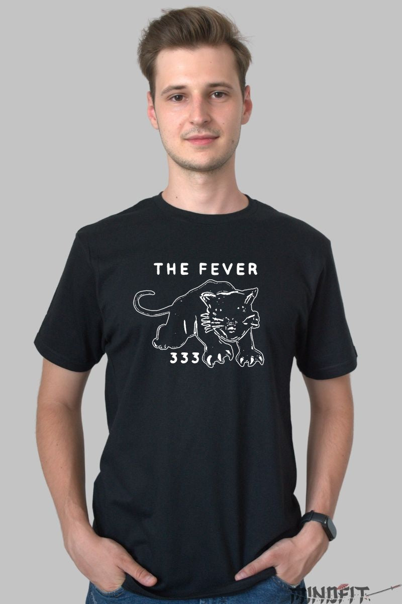 Tricou The Fever 333 - Black Panther Statement barbat negru