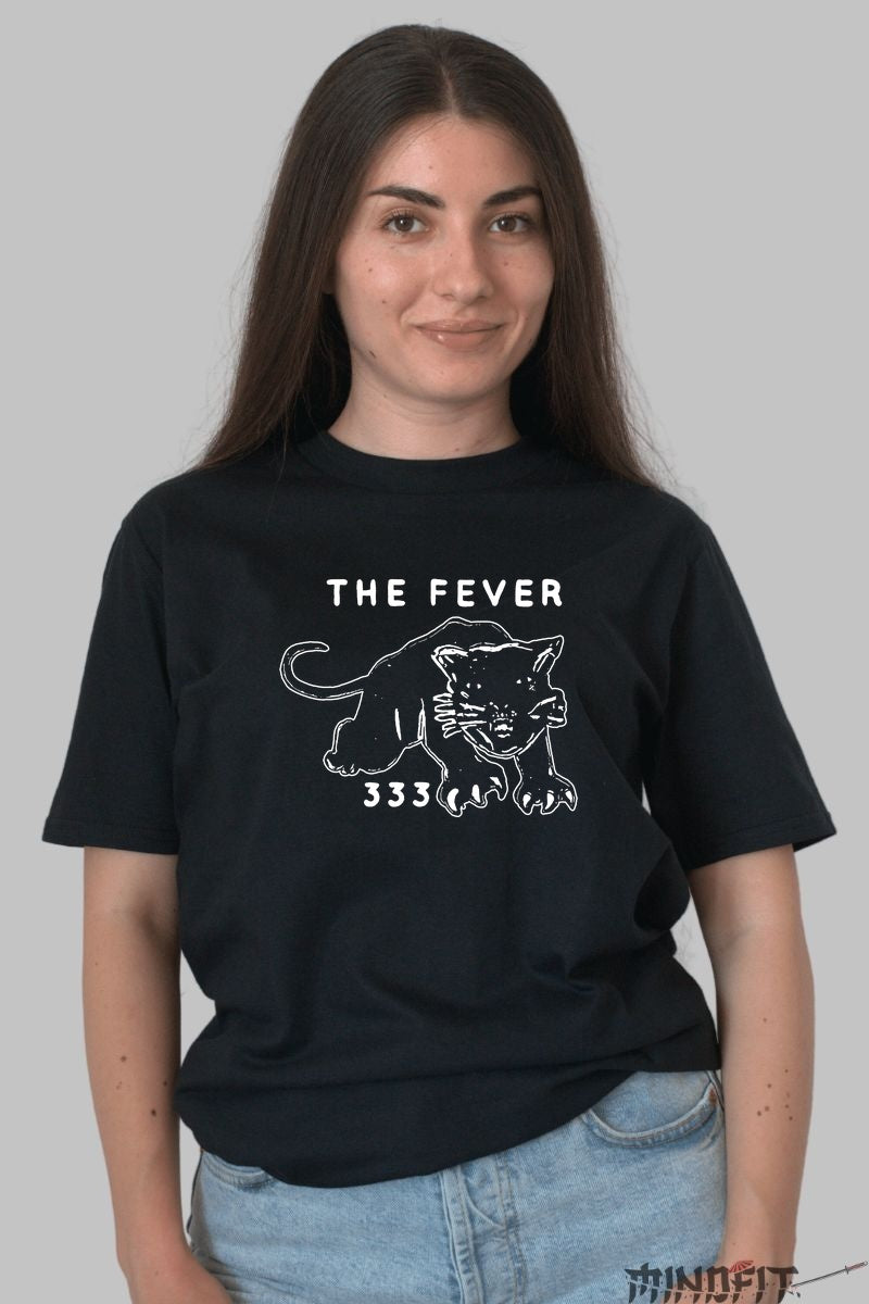 Tricou The Fever 333 - Black Panther Statement dama negru
